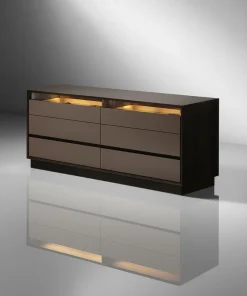 Contemporary Wooden Jewelry Armoire With Compartments For Bedroom