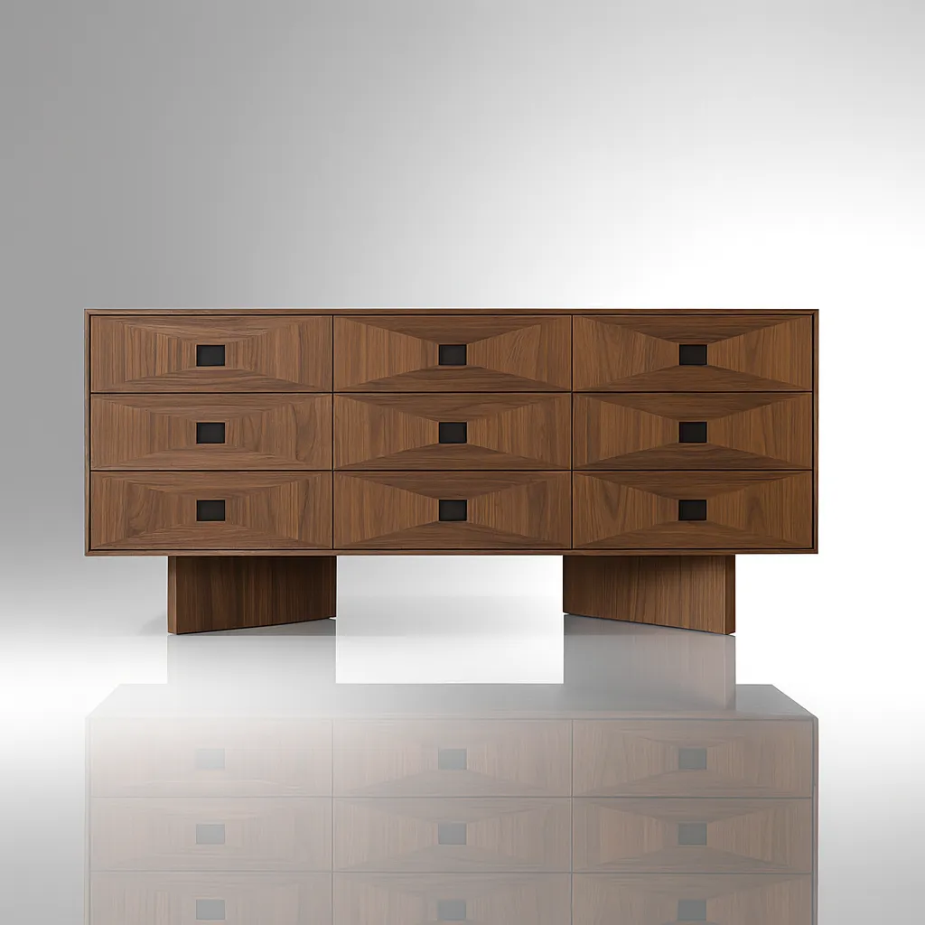 Modern Wooden Sideboard Drawers For Living Room And Bedroom